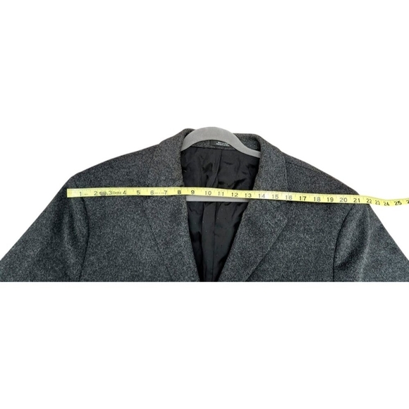 Nordstrom Mason Wool & Cashmere Men Coat Size 50 R - Picture 14 of 16